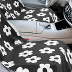 Car Seat Towel Covers with Storage Bag, 63 x 32 Inch Universal Non Slip Waterproof Sweat Protector for Car Truck, Gym Swimming Running, Machine Washable(2 Pack,Florid Declamation)