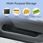 4PCS for Toyota RAV4 2026 Front & Rear Door Side Storage Box TPE Door Handle Organizer Car Accessories Black