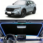Car Windshield Sun Shade Compatible with Honda 2023-2026 CRV,Foldable Windshield Cover Sun Shade with Storage Bag,Oxford Cloth Car Sunshades for Windshields Blocks Heat for Cooler Cabin