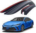 Goodyear Shatterproof Window Deflectors for Toyota Camry 2025-2026 Sedan, Tape-on Rain Guards, Window Visors, Vent Deflector Visor, Car Accessories, 4 pcs. - GY008946