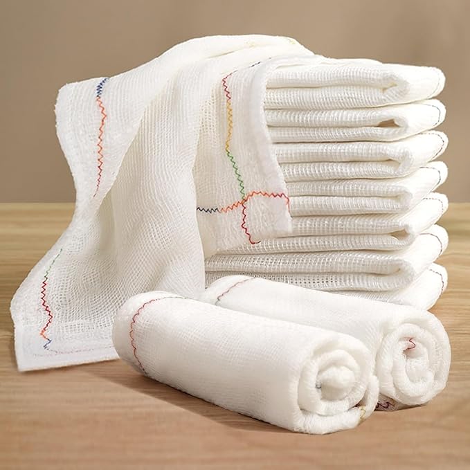 Cleaning Cloths, Reusable Multi-Purpose Cleaning Rags, Highly Absorbent Kitchen Dish Towels, Quick Drying, Counters & Washing Dishes,11.8" x11.8" - 20pcs