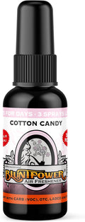 (Cotton Candy, 1 Pack) Concentrated Air Freshener for Room and Car Spray - Oil-Based Diffuser Spray Bottle - Long-Lasting Bathroom Spray, Car Freshener, & Odor Eliminator Spray