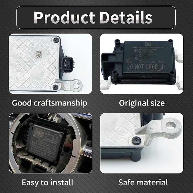 Vehicle 28438-5FA6A Distance Sensor Front Cruise Distance Radar Sensor Compatible with Nissan Altima Rogue Kicks Versa Rogue Sport 2016 2017 2018 2019 2020 2021 2022 2023 28438-5FA6A