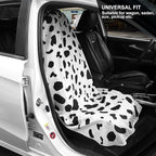 Waterproof Sweating Car Seat Cover for Post Gym Workout, Running, Swimming, Beach and Hiking, Universal Fit Non-Slip Bucket Seat Protector for Cars SUV Trucks, Machine Washable (1pcs-Cow)