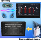2+64G Android 15 Car Radio Stereo for Ford Fusion Mondeo 2013-2019 with Wireless CarPlay Android Auto, 9" Touchscreen in Dash GPS Radio with WiFi Mirror Link Bluetooth FM RDS EQ SWC Backup Camera