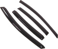 WD2-370 Dark Smoke 4 Pcs Set Window Visor (Outside Mount) Deflector Rain Guard Compatible with 2008-2009 Pontiac G8