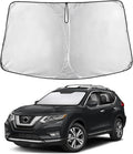 Windshield Sunshade Compatible for Nissan Rogue (NOT for Rogue Sport) 2014-2018 2019 2020, Sun Visor for Front Window Sun Shade Cover, UV Heat Blocker & Protector, Car Accessories