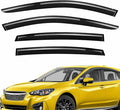 Extra Durable Window Deflectors Tape-On Window Visors Rain Guards Fit for Subaru Impreza 2017-2023 Hatchback, Sun Visors, Wind Vent for Shades, Exterior Car Accessories - 4pcs. AG0550