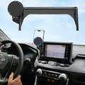 Car Phone Mount for Toyota RAV4 2019–2025 7/8-Inch Screen, OEM-Style Fit, 360° Rotation Phone Holder Compatible with MagSafe, No Vent Blocking, 100% Exclusive Development for Toyota RAV4 Accessories