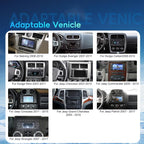 Android Car Stereo for Jeep Wrangler 2007-2018 & Jeep Compass 2011-2015 with Wireless CarPlay Android Auto, 4G+64G 7 Inch Car Radio GPS Navigation WiFi SWC Bluetooth FM with Backup Camera