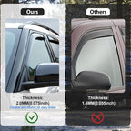 in Channel Window Rain Guards for Toyota Highlander 2014 2015 2016 2017 2018 2019 Vent Window Visors, Window Deflectors-4PCS