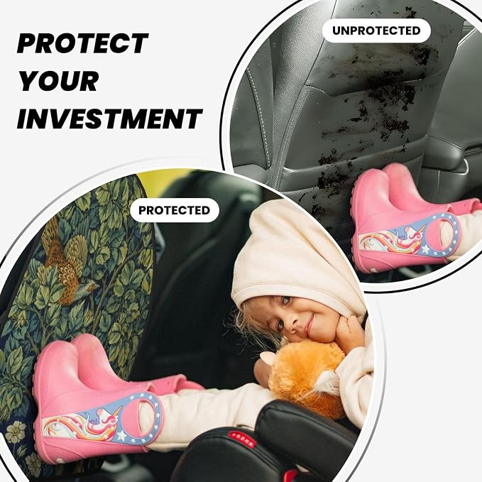 William Morris Cock Pheasant Car Seat Back Kick Protectors Kick Mats With Storage Pockets For Vehicles To Protect From Dirt Mud Scratches 2 Pack