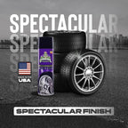 Untouchable Tire Shine Spray – Long-Lasting Wet Tire Finish for Deep Gloss & Protection – Waterproof Tire Shine, Easy Application, Premium Tire Cleaner Shine 13oz (12PK)