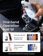 for MagSafe Car Mount, Magnetic Phone Holder for Car Vent Phone Mount, Air Vent Hands Free Phone Mount, Super Magnetic Phone Mount, Gifts Car Phone Holder Magnetic for iPhone 17 Pro Max 16 15