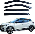 Tape On Rain Guards Window Visors for 2018-2024 Nissan Kicks,Window Vent Wind Deflectors Visors Shades for 18-24 Kicks,Car Accessories,Vent Visors,Weatherproof & Easy Installation