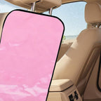 Car Kick Protector Back Seat Kick Mats, Fake Leather Seatback Cover, Dirt-Resistant Automotive Backseat Protector for SUV and Truck