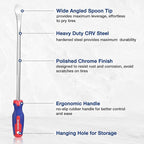 14.5” Steel Tire Spoons Tool Set, 23-Piece Tire Iron Set with Storage Bag, Tire Removal Tools, Tire Changing Tools, Tire Repair Tools, Tire Levers for Motorcycle, Bicycle, Car and Lawn Mower