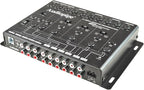 6-Way Active Crossover (XV-6-V15), Multiplier Switch, Compact, Power LED Indicator, Subwoofer Bass Boost, Custom Installation, Remote Bass Knob