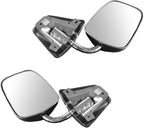 Driver and Passenger Side Mirror Assembly Set Manual Compatible with 87–91 Chevrolet Blazer 75–86 Chevrolet C10 C20 C30 K10 K20 73–91 GMC Jimmy