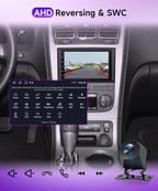 4G+64G Android 15 Car Radio for Chevrolet Chevy Silverado GMC Sierra Yukon 2007-2013, Car Stereo Wireless CarPlay Android Auto, GPS 5G-WiFi, Bluetooth 5.0, EQ, Backup Camera