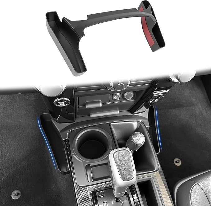 Center Console Organizer Tray Fits for 2010-2024 Toyota 4Runner Lower Armrest Storage Box Gear Shifter Compatible with 4Runner Interior Accessories (Console Shifter)