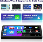 4G+64G 8Core Android 15 Car Stereo for Nissan Juke 2011-2016 Wireless CarPlay Android Auto, 9” IPS 1280 * 720 Touch Screen Radio Upgrade Bluetooth 5.0 GPS Navi 5G WiFi FM/RDS SWC