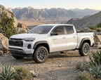 2023-2026 Tape-On Rain Guards for Chevrolet Chevy Colorado & for GMC Canyon Side Window Visor Deflectors Extra Thick Shade 2024 2025