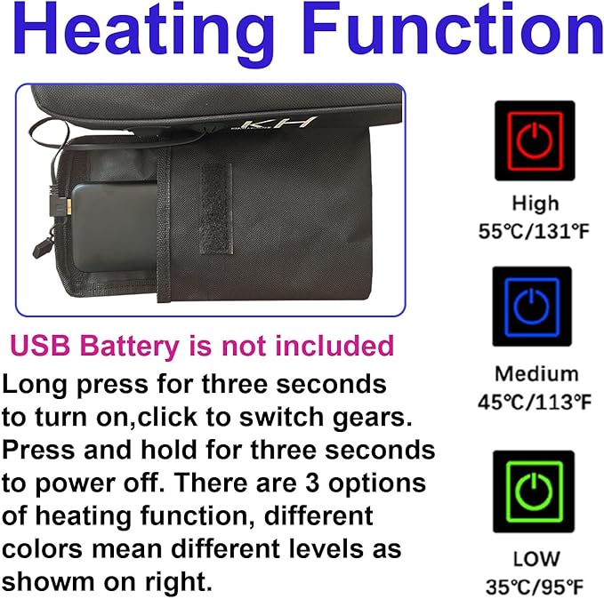Black Thick Stadium Seat Cushion, Portable Seat Pad for Kayak, Canoe, Boat, Bleacher & Indoor Outdoor Use