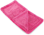 The Liquid8r M22, Absorbent 70/30 Blend Microfiber Drying Towel for Cars, Trucks, and SUVs, Safe for Detailing, Scratch-Free, Twist Loop, 2200 GSM, 20x20 Inches, Pink