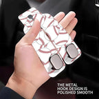 Car Seat Headrest Hook, Universal Leather Cute Hanger Holder Hook, Storage Organizer Interior Accessories for Purse Bags Handbag Cute Baseball