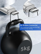 USB C Cable [2 Pack, 10FT], Long USB A to USB C Charger Cable, Type C Cable 3A Fast Charging Upgraded Extra Durable Braided USBC Cord for iPhone 17/16 15 Pro Max/Samsung Galaxy S23/LG and More-Silver
