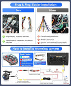 VQU 8Core Car Radio for Nissan Sentra 2013 to 2019 Stereo Apple Carplay Android Auto, 10.1" IPS Touch Screen for Sentra GPS Navi FM RDS DSP BT 5G WiFi SWC Camera, Fit BO.SE & Large Screen, 4G+64G