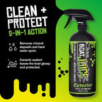 2in1 Exterior Boat Cleaner & Protectant Spray | Water Spot Remover with SiO2 Ceramic Sealant | Pina Colada Scent | Marine Detailing & Boat Cleaning Supplies | Made in USA (32oz)