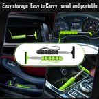 Side Mirror Squeegee, 2 PCS Car Mirror Squeegee, Retractable Car Rearview Mirror Wiper for All Vehicles, Universal Automotive Accessories