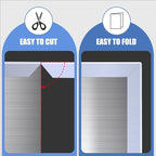 Clear Rubber Edge Trim, Flexible Baby Proof Edge Protectors for Sharp Edges, 1/16" U Channel Edge Trim, Self-Adhesive Edge Guards for Car Doors and Sheet Metal Parts, 10Ft, Transparent Color
