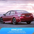 in Channel Window Rain Guards for Toyota Camry 2018 2019 2020 2021 2022 2023 2024 Vent Window Visors, Window Deflectors-4PCS