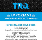 Passenger Side Mirror Assembly Electric Adjustment Non-Heated No Memory Black Compatible with 2001-2003 Toyota RAV4 TO1321224