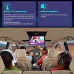 10.2 Inch Car Overhead Player 1280 * 720 IPS Screen Car Roof Mounted Flip Down Car TV Support HDMI, USB, AV Input (No DVD Drive)