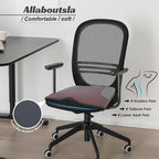 Car Seat Cushion, Car Seat Cushions for Long Driving | Comfortable Memory Foam Driver Seat Cushion, Automotive Seat Cushions, Butt Pillow for Car,Truck, Office Chair, Brown