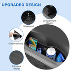 Car Door Side Storage Box and Trash Can for 2023-2026 Honda CRV Accessories Front Rear Door Insert Tray Organizer Door Slot Storage Protector Garbage Bin with Trash Bags 6PCS