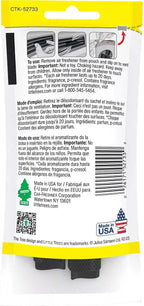Car Air Freshener | Vent Wrap Provides Long-Lasting Scent, Invisibly Fresh! | New Car Scent, 16 count, (4) 4-Packs
