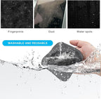Car Screen Cleaner, Microfiber Auto Screen Cleaning Pad, Foldable Touch Screen Cleaner Cloth for Vehicle Dashboard LCD Display, Car Cleaning Kits