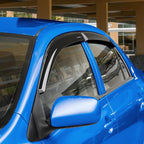 Goodyear Shatterproof Side Window Deflectors for Toyota Corolla 2009-2013 Sedan, Tape-on Rain Guards, Window Visors for Cars, Vent Deflector, Vent Visor, Car Accessories, 4 pcs - GY003120LP