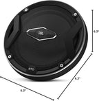 GTO609C 270 Watts 6-1/2" Premium Car Audio Component Stereo Speaker System with Patented Plus One Woofer-Cone Technology