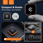 Wireless Carplay Adapter, Suitable for Vehicles Equipped with Cabled CarPlay, Plug and Play Feature enables Fast and Stable CarPlay Wireless Connection, Suitable for 800+ Vehicles (Orange)