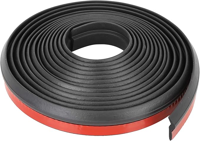 4m x 23mm Universal Car Z Shape Rubber Weather Waterproof Strip Seal Edge Protector