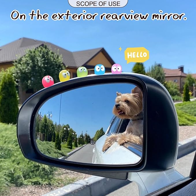 Cute Luminous Soot Sprites,35 Pcs Automotive Interior Decoration Accessories for Car Rearview Mirror and Dashboard,Cute Anime Decor for Home Garden Office,Funny Ornament Gifts(Multicolour)