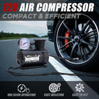 Car Emergency Roadside Assistance Kit with Jumper Cables Tire Inflator Automotive Kit for Car Vehicle