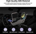 for 2024 Mini Cooper F56 Organizer Front Door Side Storage Box Door Side Organizer Grab Tray 2015-2024 Mini Cooper Countryman Armrest Phone Container Accessories 2PCS