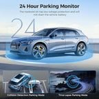 M01 Dual Dash Cam Front and Rear with Free 64GB Card, 3" Screen Dual Dashboard Camera for Car, Built-in ADAS G-Sensor, 24H Parking Mode Car Camera (M01 Pro)